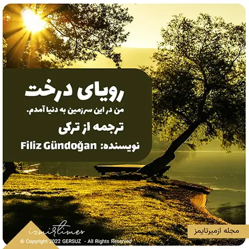 داستان کوتاه رویای درخت ترجمه از ترکی استانبولی